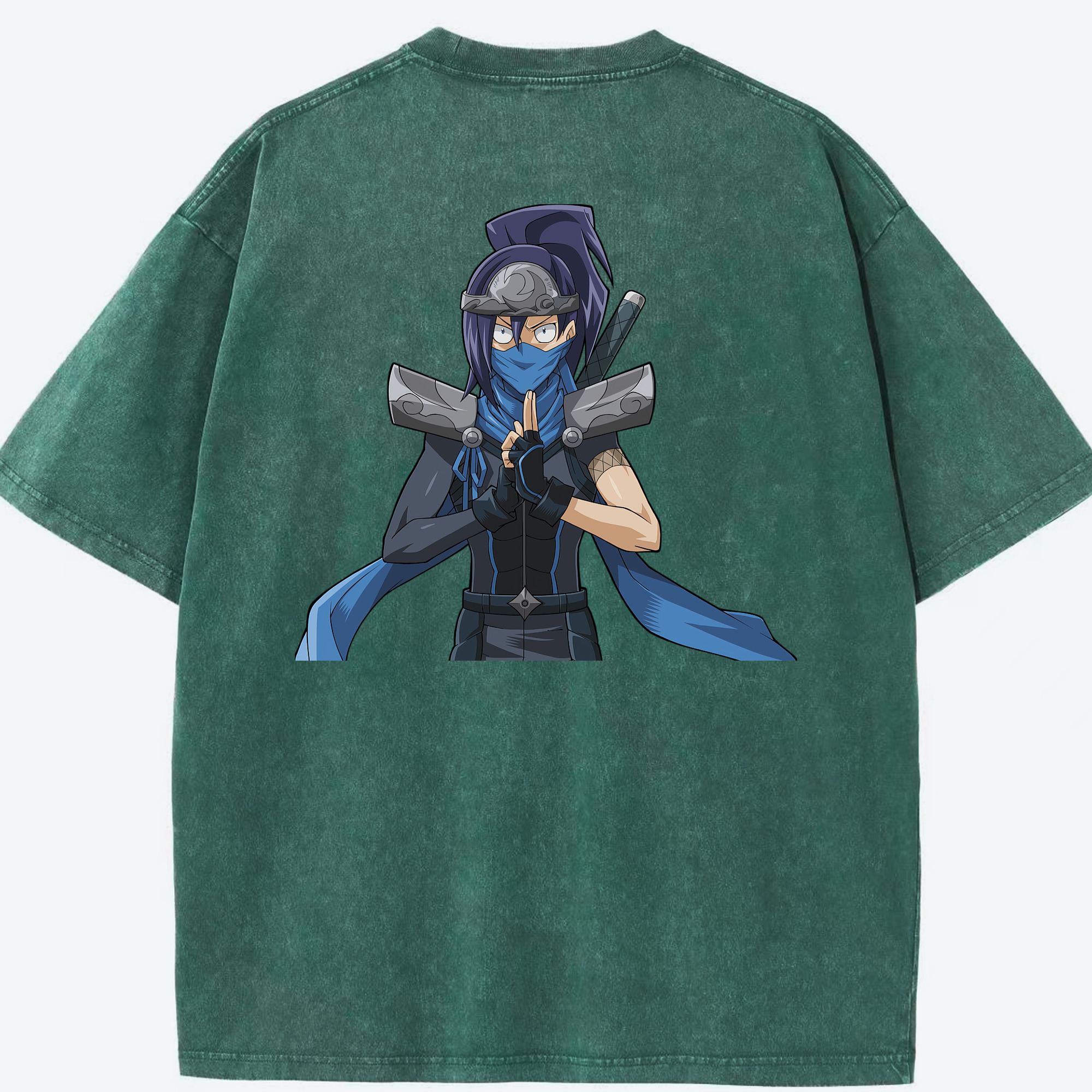 （画像用） 遊☆戯☆王 Yu-Gi-Oh! 綿100% ヴィンテージ風 半袖Tシャツ（背面プリント）